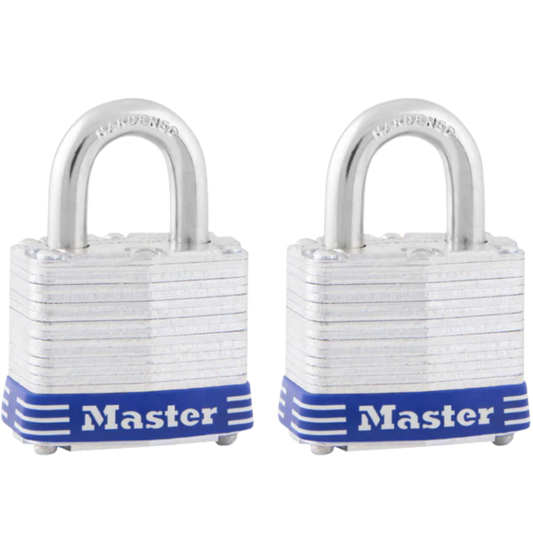 Kit Juego De Candados Laminados 2 Piezas ML1727 Master Lock