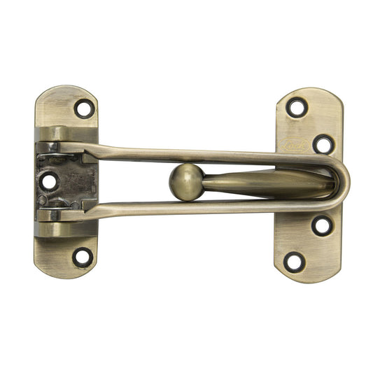Accesorio De Seguridad Para Puerta Acabado Latón Antiguo Lock DS