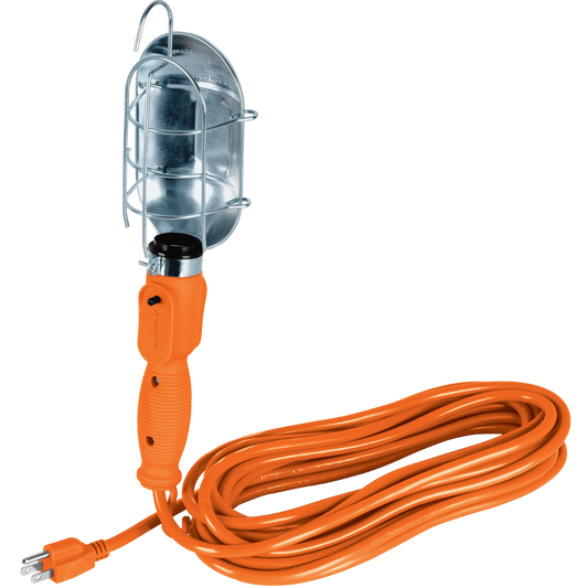 Lámpara De Taller Con Canastilla Metálica 7.5 M Volteck 47259 Truper