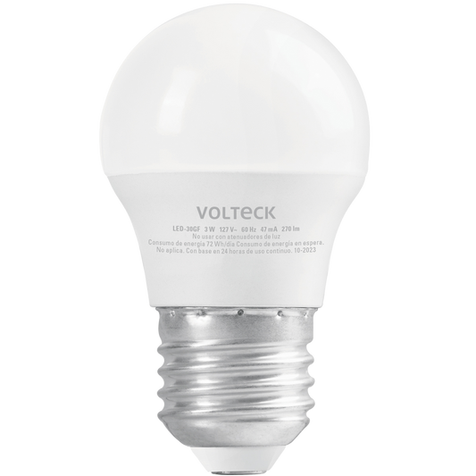 Lámpara Led G45 3 W (Equiv. 25 W) Luz De Día Blíster 46854 Truper