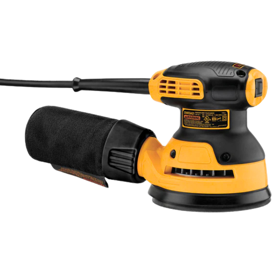 Lijadora Orbital 5" 280 W Con Bolsa (Roto-Orbital-Circular) DWE6421-B3 Dewalt