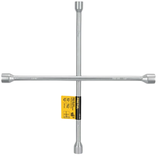 Llave De Cruz 18' Galvanizada Pretul