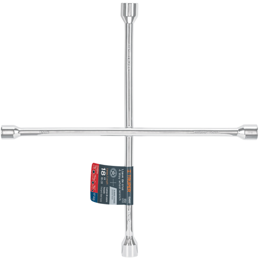 Llave De Cruz 18' Pulida Y Cromada 15480 Truper