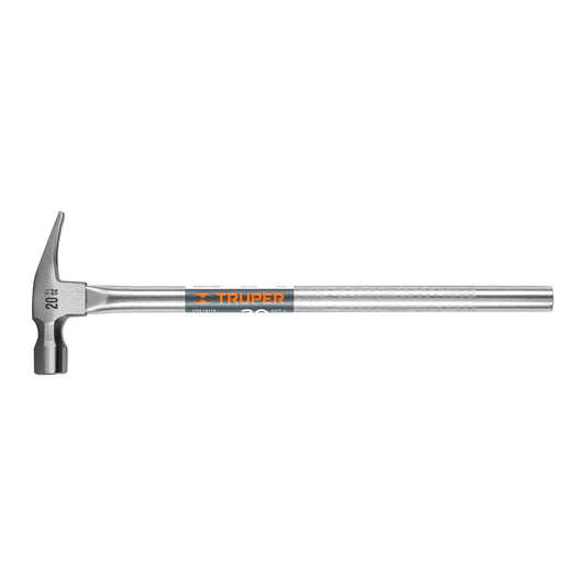 3983-Martillo Tubular Pulido 20 Oz Uña Recta 16703 Truper