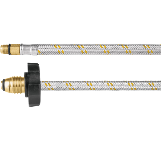 Manguera Flexible Pigtail 55 Cm Acero Inoxidable 49136 Truper