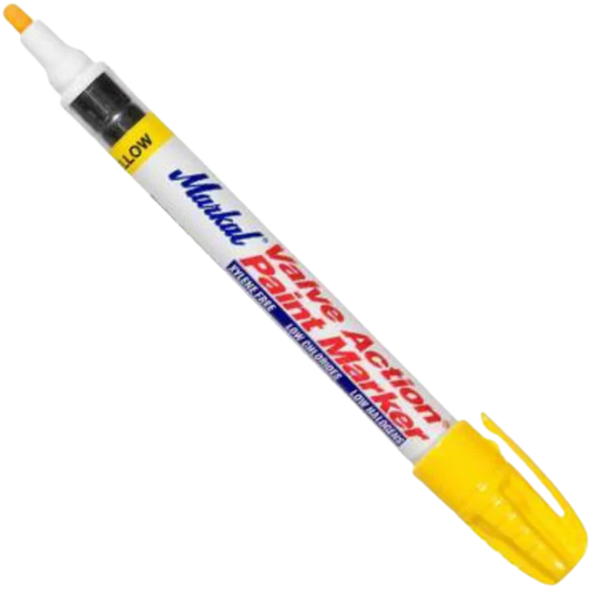 Marcador De Pintura Liquida Tipo Valvula Amarillo 96821 Markal LA4002 Dogotuls