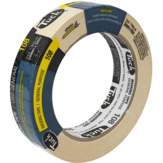 1326-Masking Tape 108 24 Mm X 50 Mts 100802 Tuk