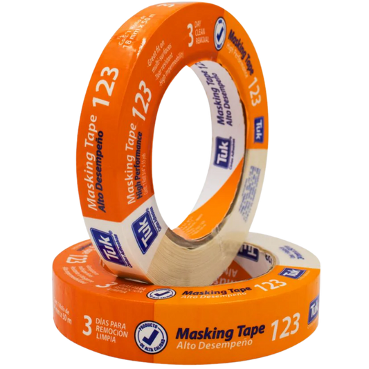 Masking Tape 123 36 Mm X 50 Mts 102302 Tuk