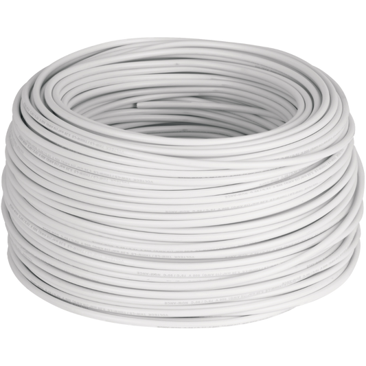 Metro De Cable Thhw-Ls 10 Awg Blanco Volteck 46055 Truper