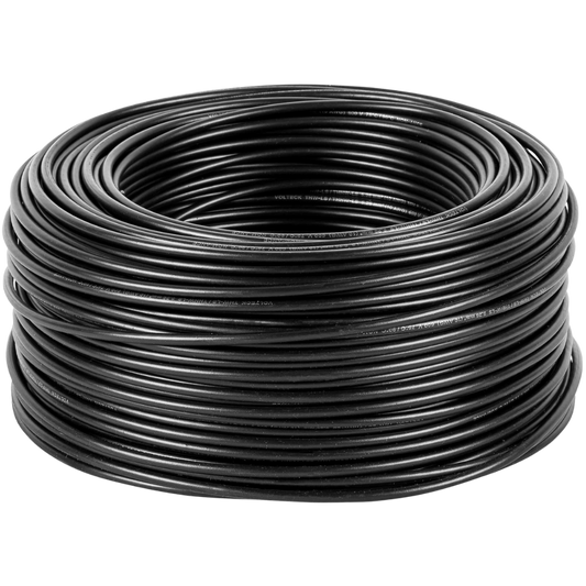 Metro De Cable Thhw-Ls 10 Awg Negro Volteck 46051 Truper