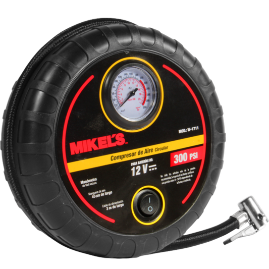 Mini Compresor De Aire 12 V 250 Psi W-1711 Mikels