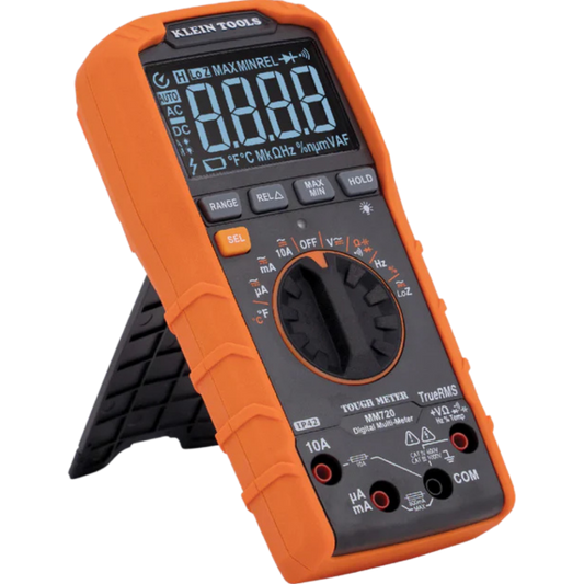Multímetro Digital De Rango Automatico Con Trms 1000 V Temperatura MM720 Klein Tools