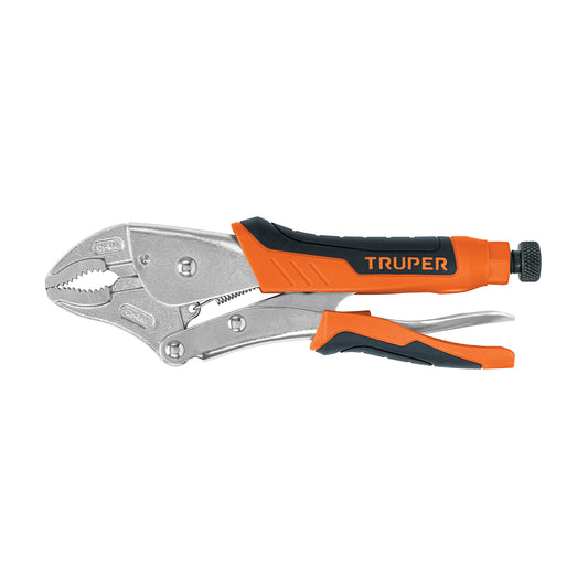 Pinza De Presión 10' Mordaza Curva Mango Vinil 17436 Truper