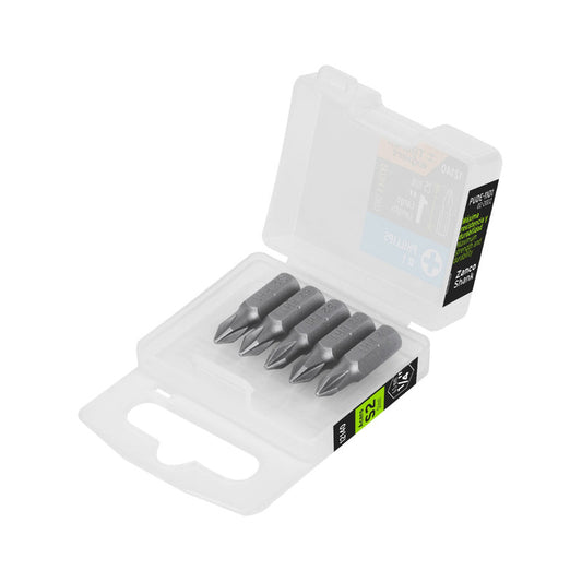 Estuche Con 5 Puntas De Cruz Ph1 Largo 1' Expert 12140 Truper