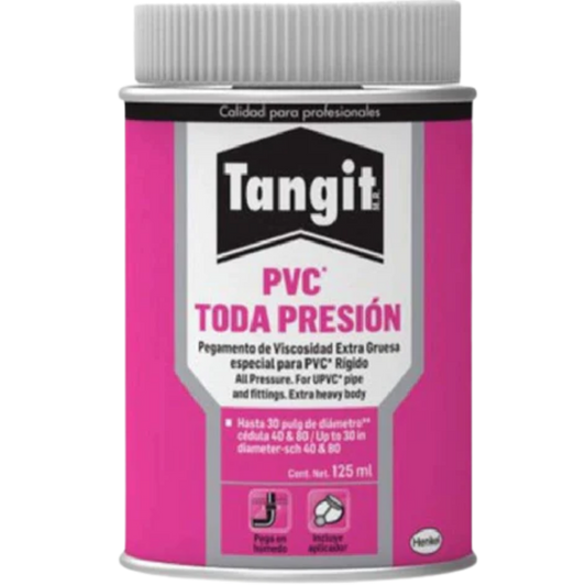 Pegamento Tangit Toda Presión Para Pvc 125 Ml 2418496 Henkel