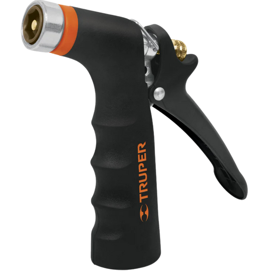 Pistola Para Riego De 2 Funciones Metálica Con Recubrimiento 18475 Truper