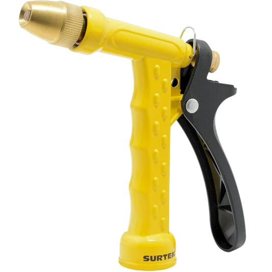 Pistola Para Riego Metálica Con Boquilla Regulable 3/4" Ght 130345 Surtek