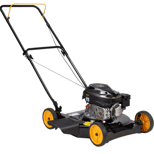 Podadora de empuje Poulan Pro 20" de corte. Motor 144cc con descarga lateral Evans