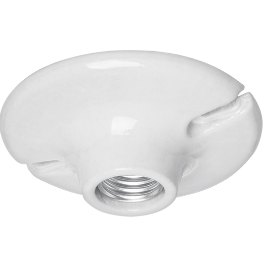 Portalámpara De Porcelana 4-1/2' Redonda Volteck 46524 Truper