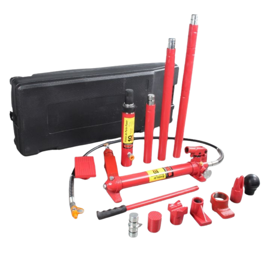Porto Power 10 Ton Estuche De Plástico R-435 Mikels