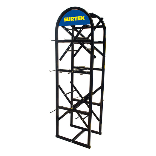Exhibidor De Piso Para Mangueras Y Accesorios 36 X 45 X 148 Cm Surtek DS
