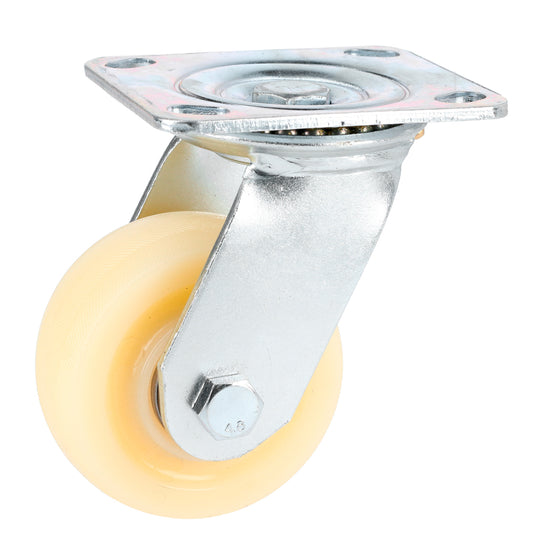 Rodaja De Polipropileno Blanca Giratoria 4" Surtek DS