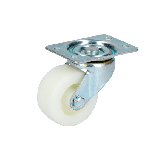 Rodaja De Polipropileno Blanca Giratoria 2" Surtek DS