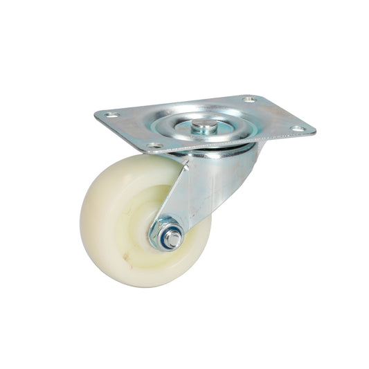 Rodaja De Polipropileno Blanca Giratoria 3" Surtek DS