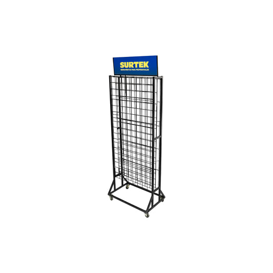 Exhibidor De Piso Para Pinturas En Aerosol 180 X 60 X 45 Cm Surtek DS