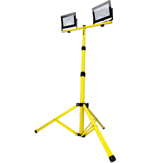 Reflector De Led Delgado Con Doble Soporte Telescópico 2 X 20 W De 2 X 1900 Lm REF20X2 Surtek