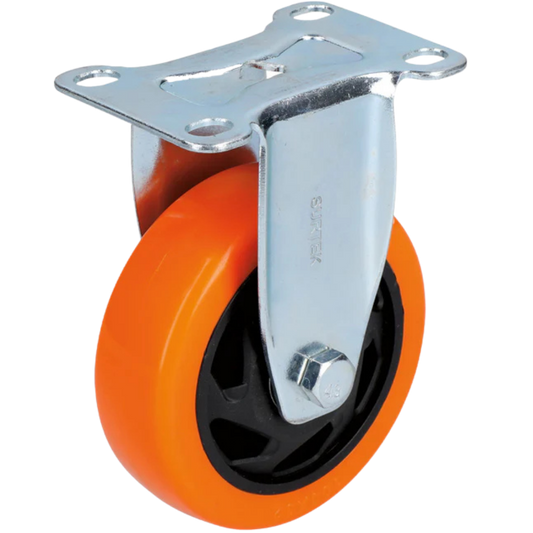 Rodaja De Pvc Naranja Fija 2" RV5F Surtek