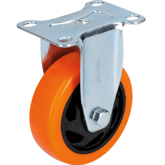 Rodaja De Pvc Naranja Fija 3" RV7F Surtek