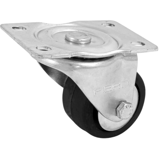 Rodaja Hule 2-1/2' Placa Giratoria Con Balero Carga 80 Kg 48608 Truper