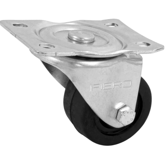 Rodaja Hule 2-1/2' Placa Giratoria Con Buje Carga 60 Kg 48607 Truper