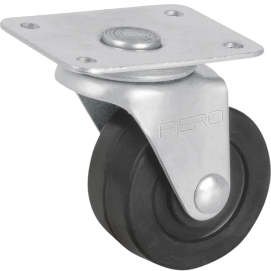 Rodaja Hule 2' Placa Giratoria Con Balero Carga 40 Kg 48605 Truper