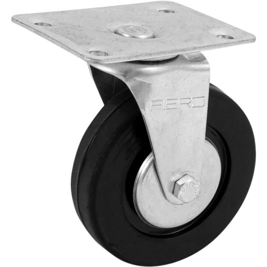 Rodaja Hule 4' Placa Giratoria Con Balero Carga 50 Kg 48612 Truper