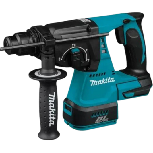 Rotomartillo Electroneumatico Inalambrico Con Cargador Dc18Sd Batería Bl1850B Y Maletín De Cinceles Brocas Y Boquero Sds Plus DHR242STX2 Makita