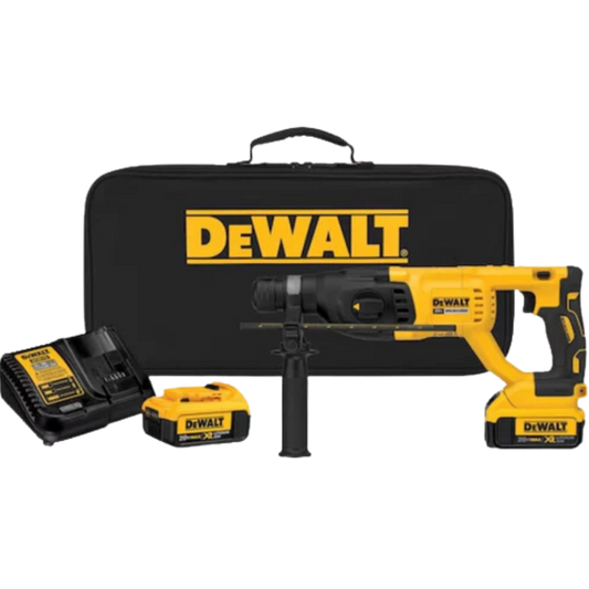 Rotomartillo Sds Plus 1" 20 V Max Inalámbrico Con Cargador Y Batería DCH133M2-B3 Dewalt