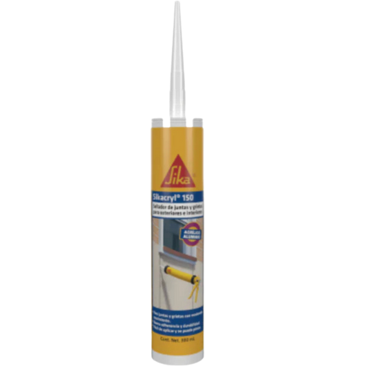 Sikacryl-150 Aluminio Cartucho 300 Ml 521344 Sika