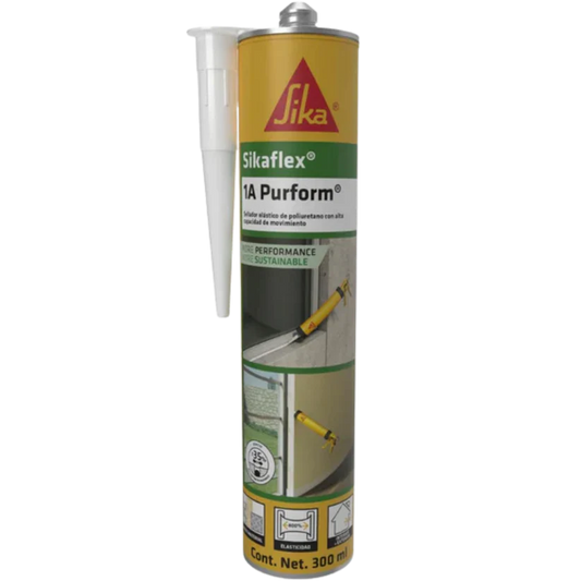 Caja Con 12 Pzs - Sikaflex-1A Purform Cartucho Color Gris 300 Ml 750846 Sika $190.37 C/U