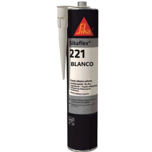 Sikaflex 221 Blanco Cartucho 300 Ml 1386 Sika