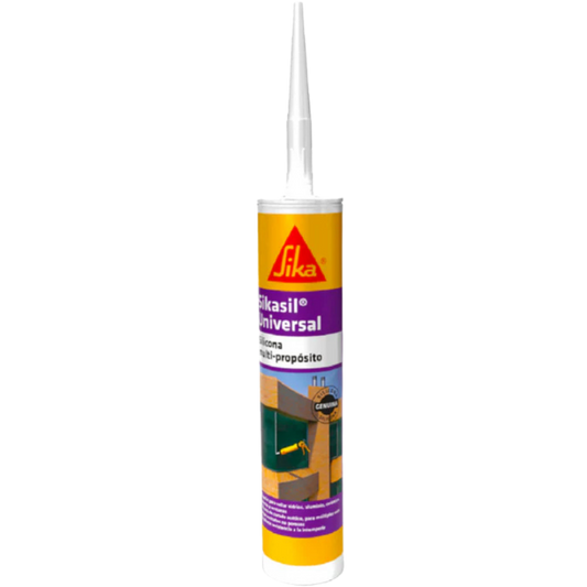 Sikasil Universal Transparente Cartucho (280 Ml) 438772 Sika