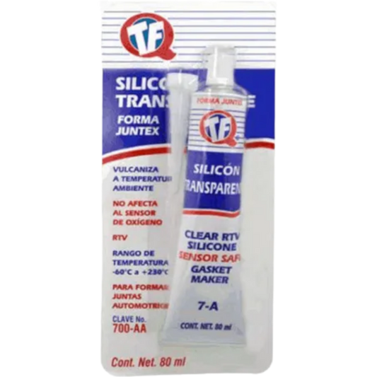 Silicon Transparente Blister 80 Ml Ferr 700-AA ITW