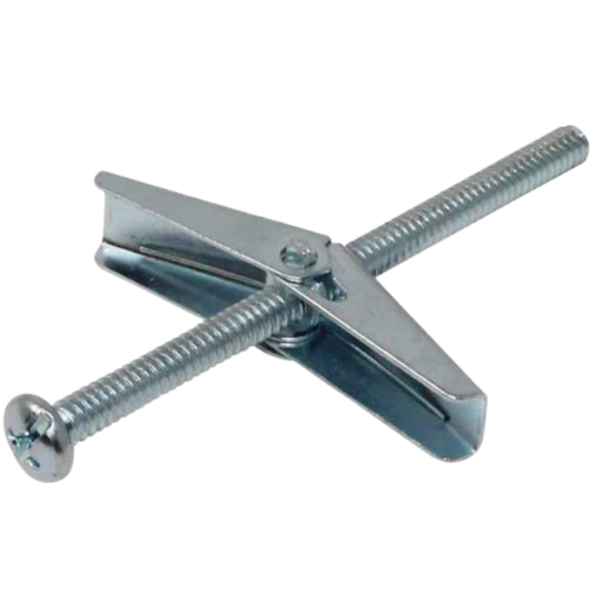 Sujetador Mariposa Con Tornillo Galvanizado 1/8 Ert 5745100050 El Rey Del Tornillo