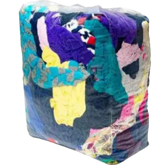 Trapo Industrial De Color Prelavado Bolsa C/10 Kg LATRAPOCOLOR Generico