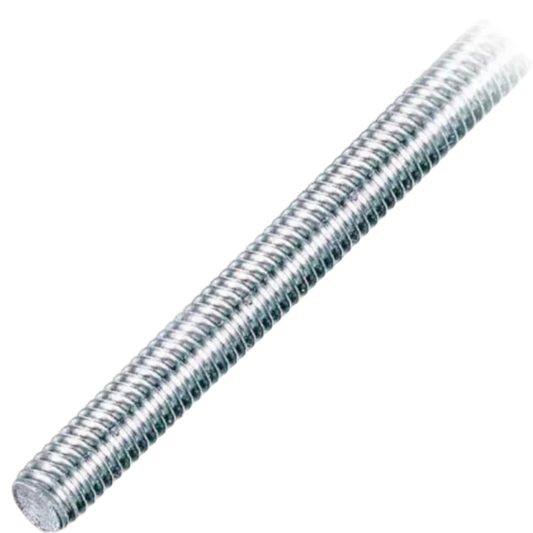 Varilla Roscada Gr-2 Galvanizado 1 Metro Nc 1/4-20 Ert 5420200000 El Rey Del Tornillo