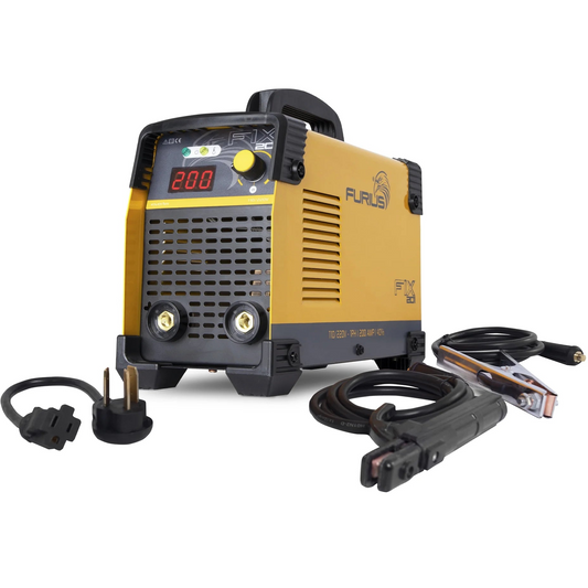 SOLDADOR INVERSOR FURIUS FIX 201. 110-220 VOLTS. 200 AMPERES
