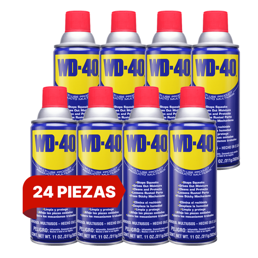 Caja Con 24 Pzs - Aerosol Aflojatodo Multiusos 11 Oz 52211 WD40 $125.94 C/U