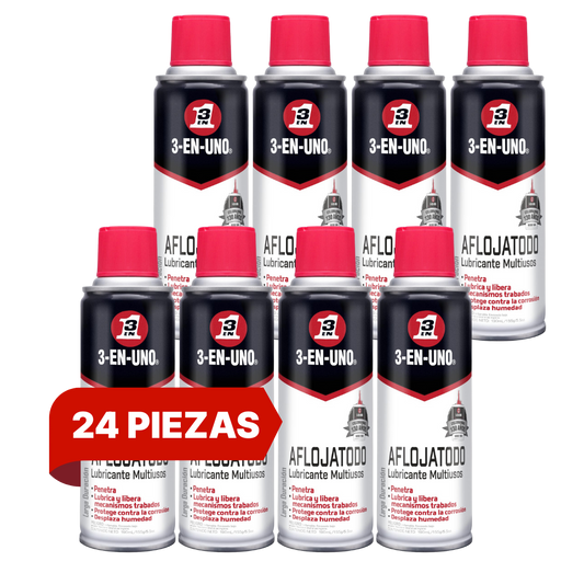 Caja Con 24 Pzs - Aceite Lubricante Multi Usos de 162ml 520440 3 En Uno $60.82 C/U