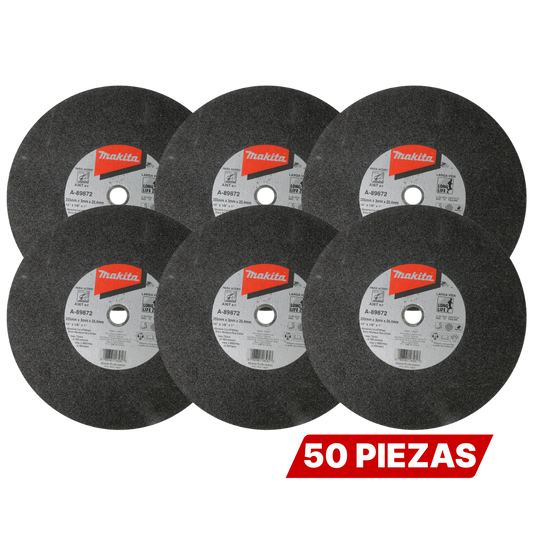 Caja Con 50 Pzs - Disco De Corte 14 X 1/8 X 1" A8987225 Makita $49.85 C/U